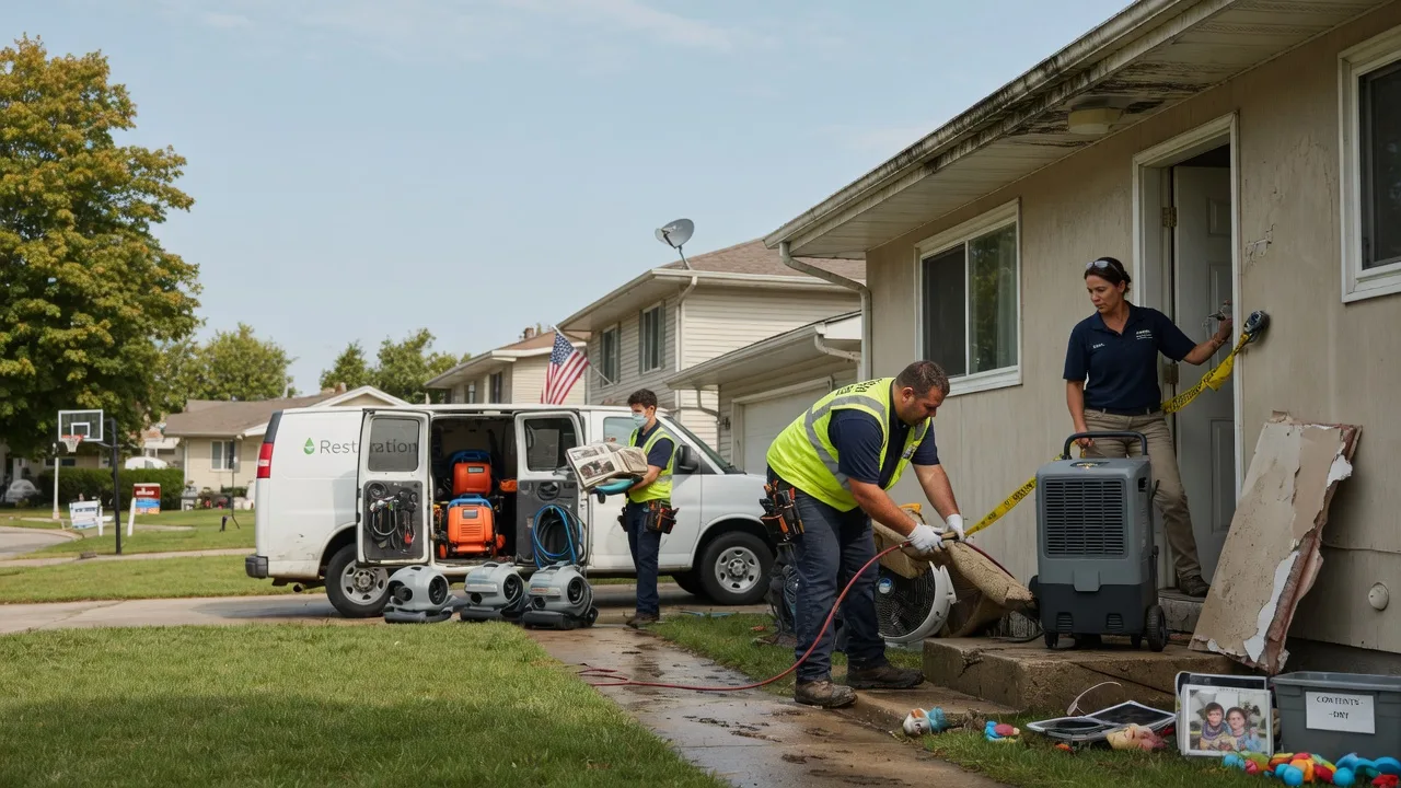 Water Damage Restoration in Onward, IN near me